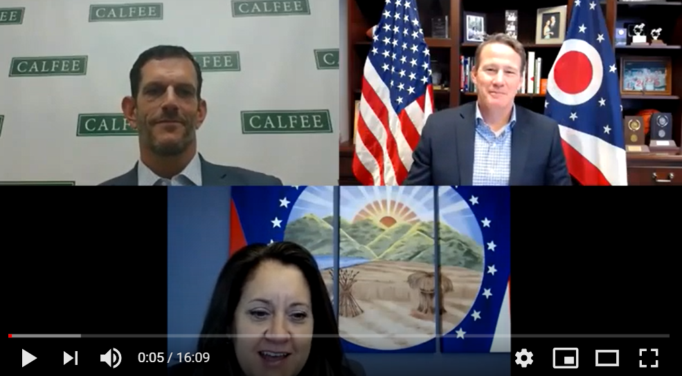 Calfee NOW Episode 12 With Ohio Lieutenant Governor Jon Husted