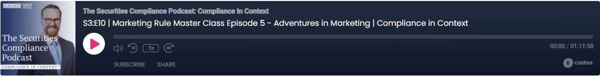 Compliance in Context Podcast: S3 E10
