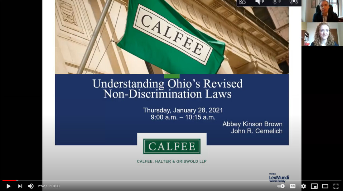 Understanding Ohio's Revised Non-discrimination Laws