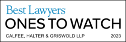 Best Lawyers "Ones to Watch" 2023