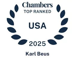 Chambers USA 2025 Beus_Karl_Badge