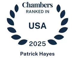 Chambers USA 2025 Hayes_Patrick_Badge