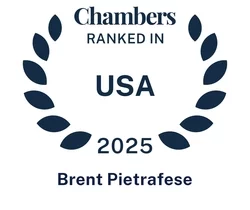 Chambers USA 2025 Pietrafese_Brent_Badge